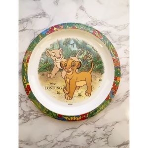 Vintage Lion King Melamine Plate